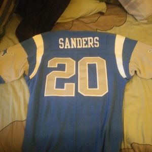 Barry Sanders sweater throwback jersey